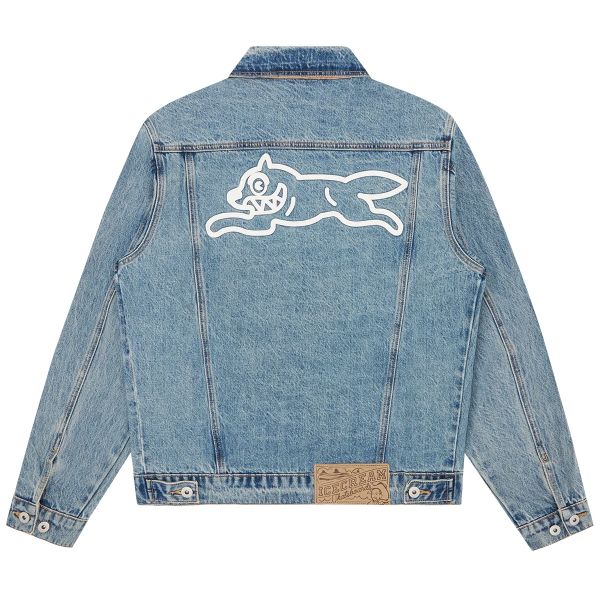 Icecream Check Lined Spijkerjas Blauw