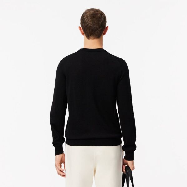 Lacoste Pullover Sweater Zwart