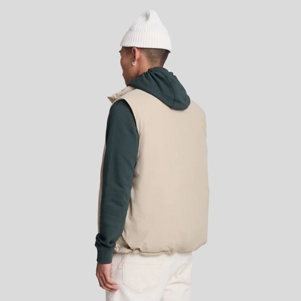 Lyle & Scott Padded Bodywarmer Beige