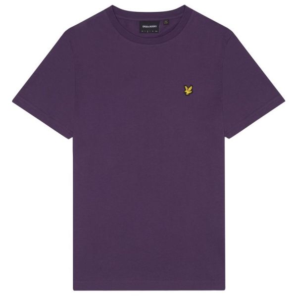 Lyle & Scott Plain T-shirt Paars