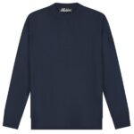 Malelions Knitted Sweater Navy