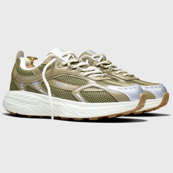 Mercer Amsterdam The Re-Run MAX Cactus Sneaker Bruin/Groen