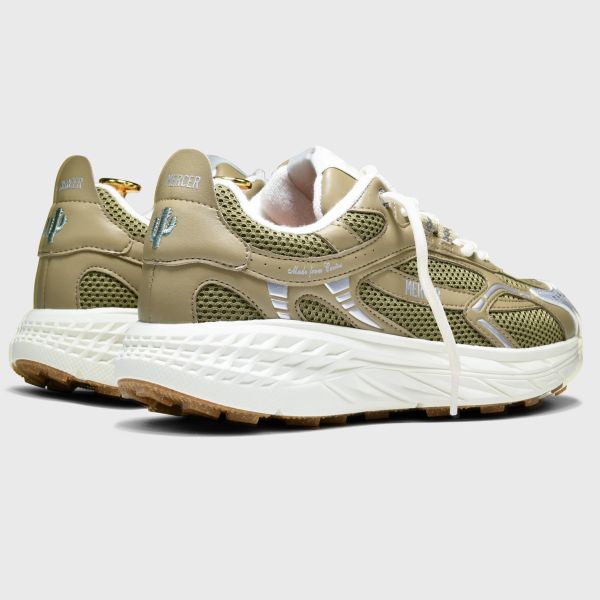 Mercer Amsterdam The Re-Run MAX Cactus Sneaker Bruin/Groen