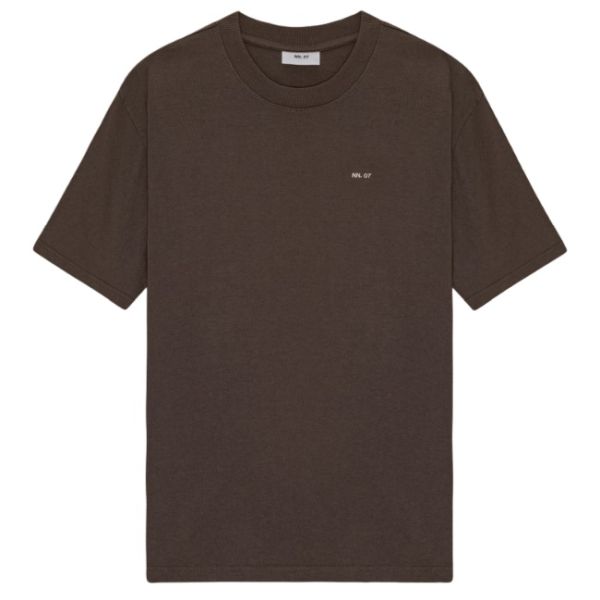 NN.07 Adam Emb T-shirt Bruin