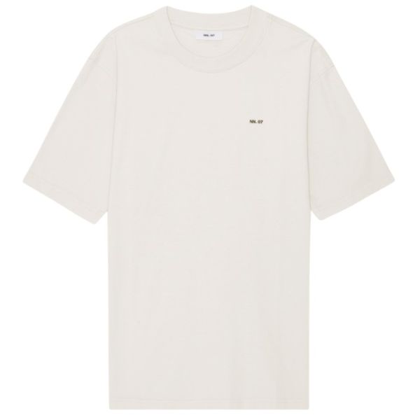 NN.07 Adam EMB T-shirt Off White