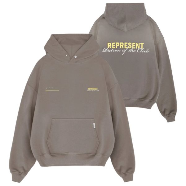 Represent Patron Of The Club Hoodie Bruin