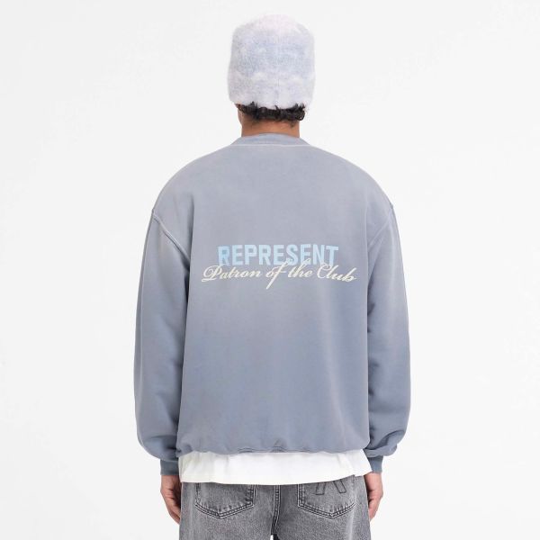 Represent Patron Of The Club Sweater Grijs