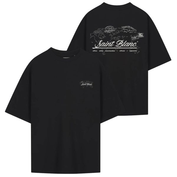 Saint Blanc Office Merch T-shirt Zwart