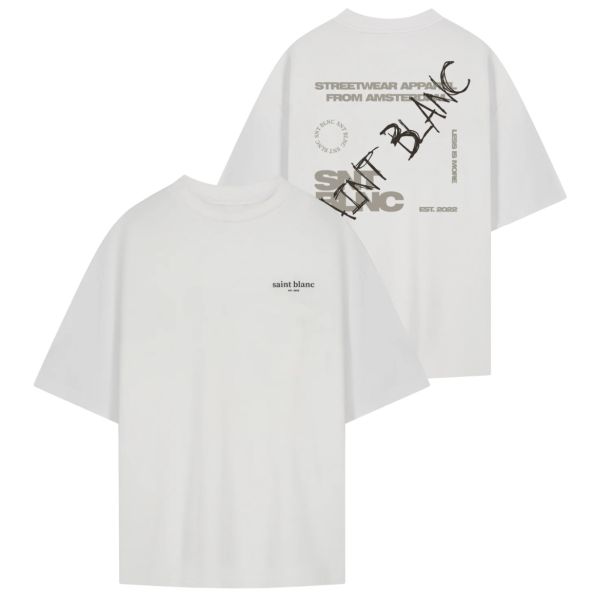 Saint Blanc Original T-shirt Wit