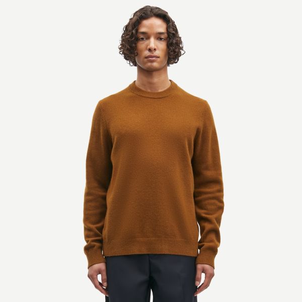 Samsøe Samsøe Isak Knit Sweater Bruin