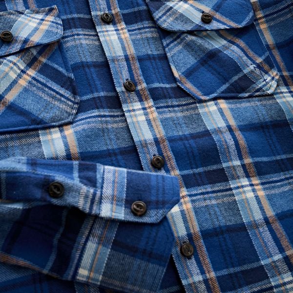 Tenue Rick Overshirt Blauw