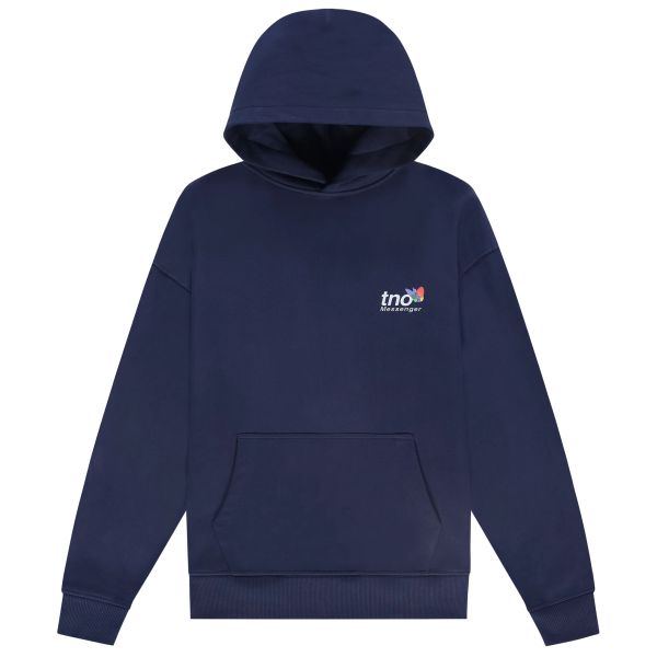 The New Originals Messenger Hoodie Donker Blauw