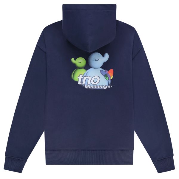 The New Originals Messenger Hoodie Donker Blauw