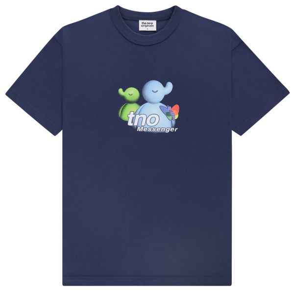 The New Originals Messenger T-shirt Donker Blauw