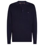 Tommy Hilfiger Organic Polo Sweater Navy