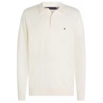 Tommy Hilfiger Organic Polo Sweater Off White