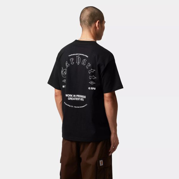 Carhartt WIP Greatest Hits T-shirt Zwart