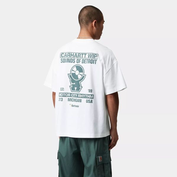 Carhartt WIP Harttronix T-shirt Wit