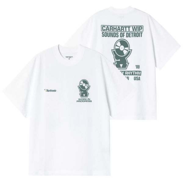 Carhartt WIP Harttronix T-shirt Wit
