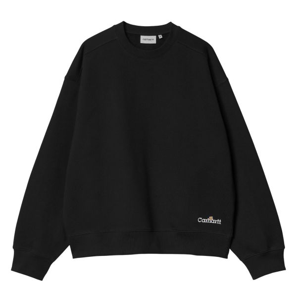 Carhartt WIP Label Script Sweater Zwart
