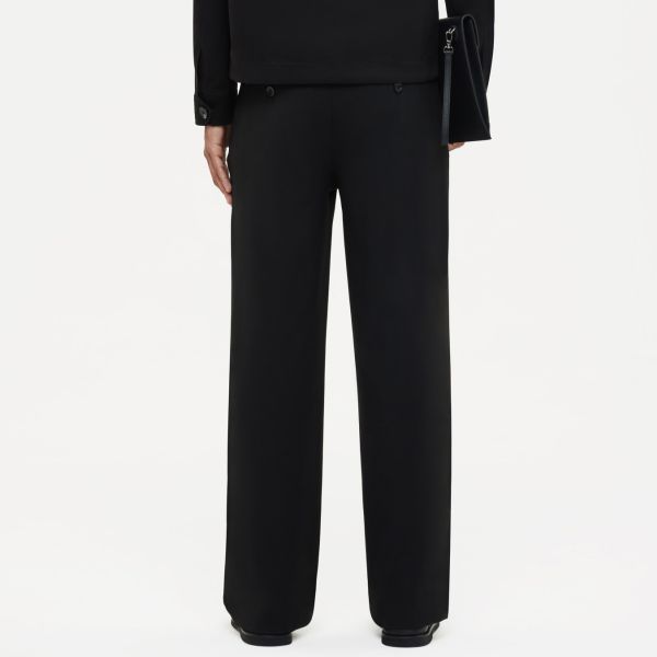 Flâneur Atelier Pantalon Zwart