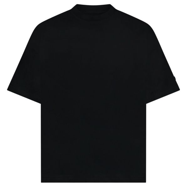 Flâneur Atelier Rubber Patch T-shirt Zwart