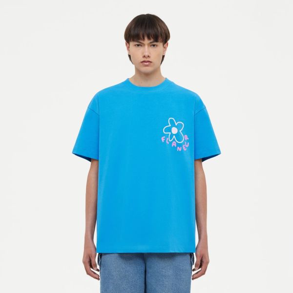 Flâneur Blossom T-shirt Blauw