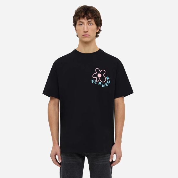 Flâneur Blossom T-shirt Zwart