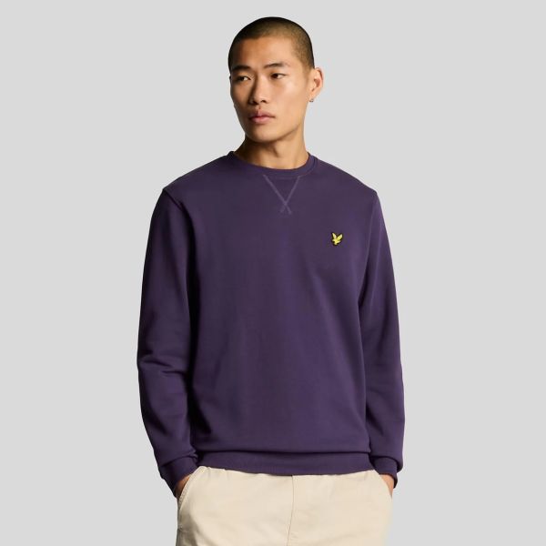 Lyle & Scott Crewneck Sweater Paars