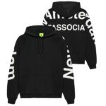 New Amsterdam Surf Association Logo Line Hoodie Zwart