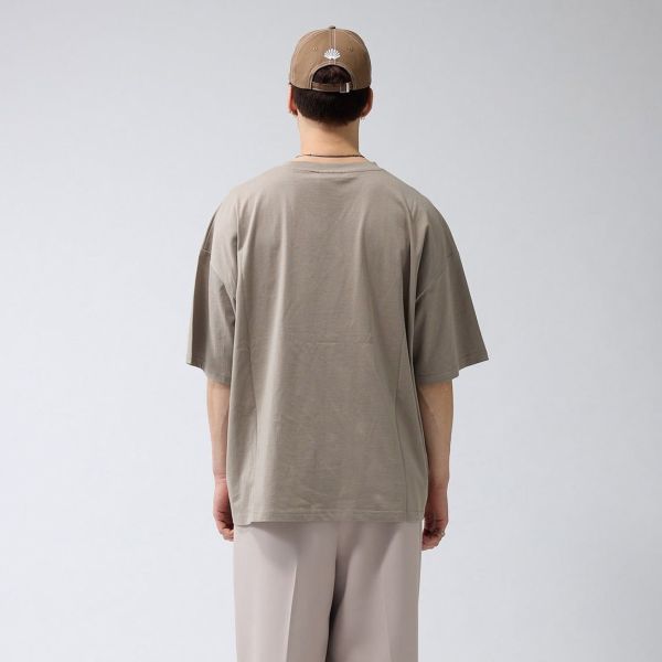 New Amsterdam Surf Association Name T-shirt Beige