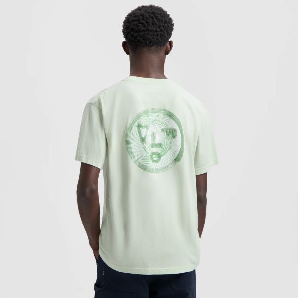 Olaf Spiral Face T-shirt Groen