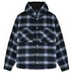 Represent Hooded Overshirt Navy