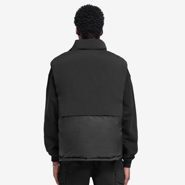 Represent Layered Puffer Zwart