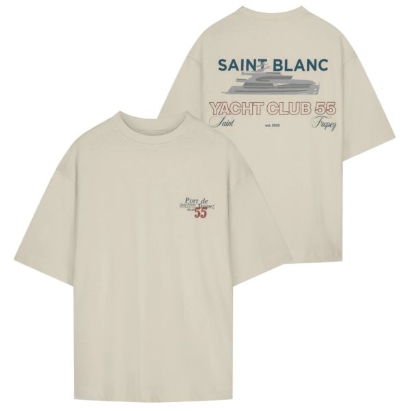 Saint Blanc Yacht Club 55 T-shirt Off White