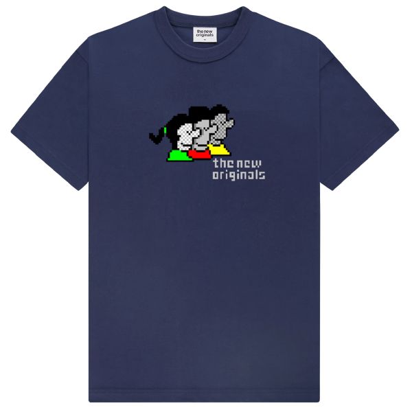 The New Originals People T-shirt Donker Blauw