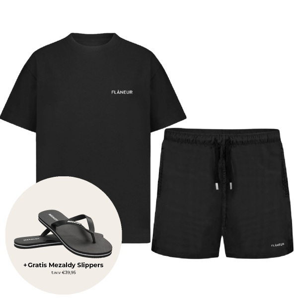 Flâneur essential zomerset zwart