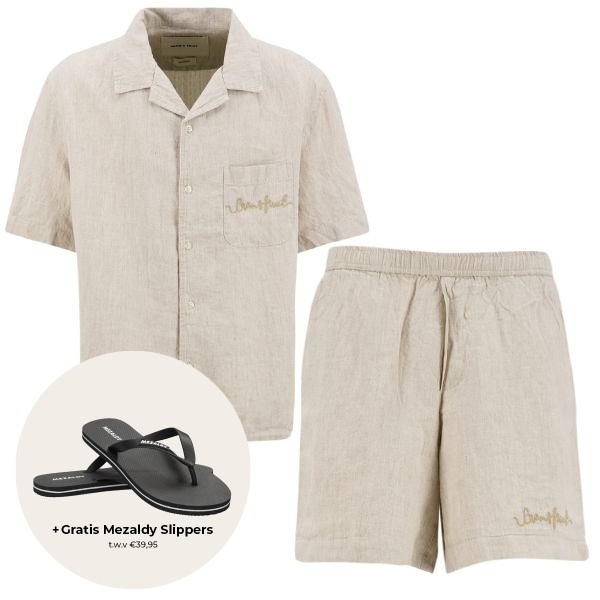 Garden Hose Linen Zomerset Beige