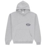 Arbor Antwerp Blue Oval Logo Hoodie Grijs