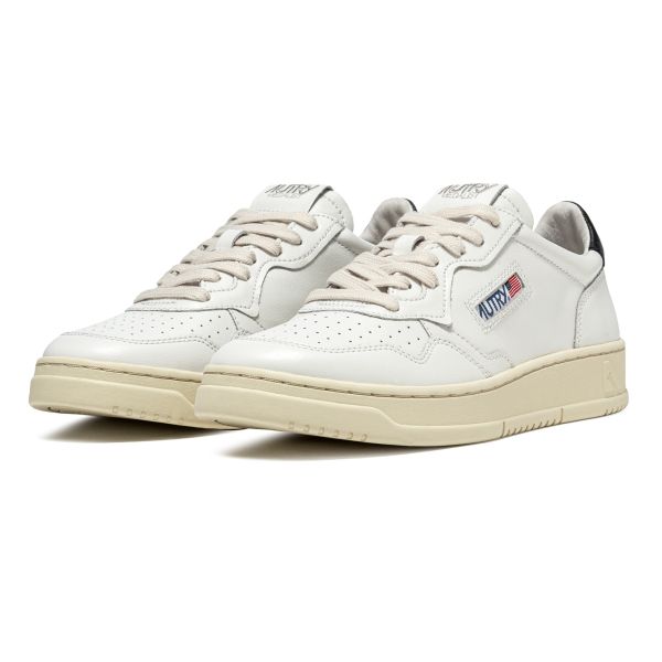 Autry Medalist Low Sneaker Wit/Zwart