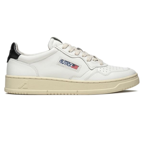 Autry Medalist Low Sneaker Wit/Zwart
