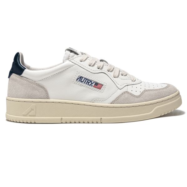 Autry Medalist Low Sneaker Wit/Blauw