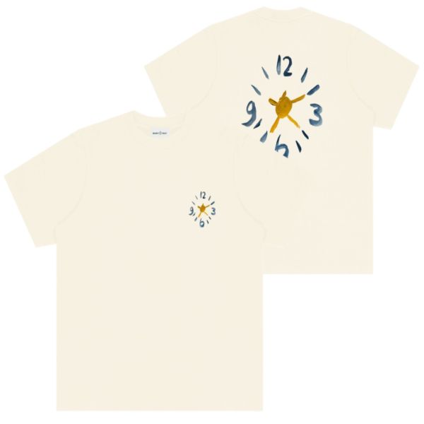 Bram’s Fruit Clock T-shirt Beige