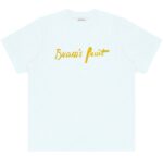 Bram’s Fruit Mum's Script Logo T-shirt Licht Blauw