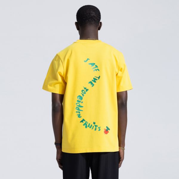 Bram’s Fruit Snake T-shirt Geel