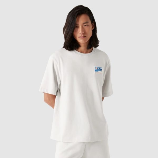 Casablanca Greek Temple T-shirt Grijs