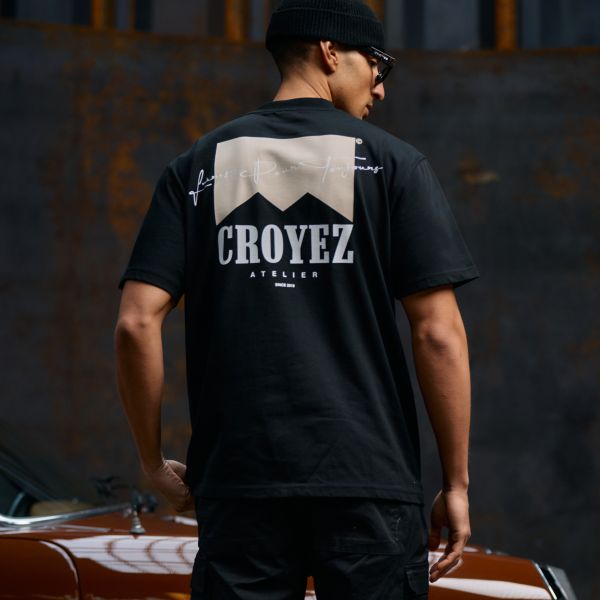 Croyez Fumes T-shirt Zwart