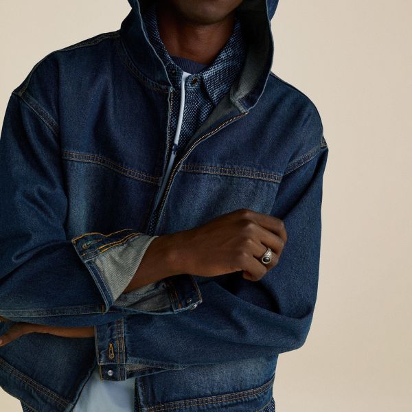 Daily Paper Indigo Washed Spijkerjas Donker Blauw