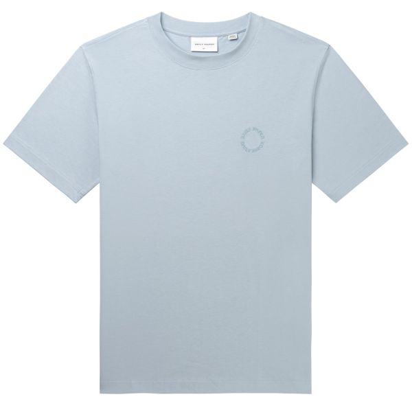Daily Paper Orbit Emb T-shirt Licht Blauw