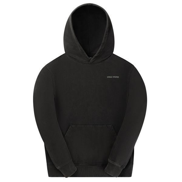 Daily Paper Senses Hoodie Washed Zwart